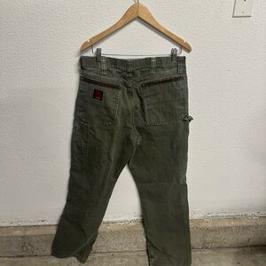 OTTO Green Cargo Pants with Casual Fit